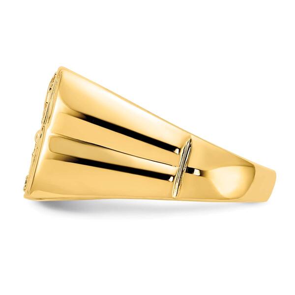 Mens Gentlemen&#8217;s Classics&#8482; 14kt. Gold 1/10ctw. Diamond Eagle Ring