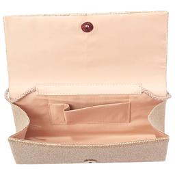D'Margeaux Glitter Knot Clutch