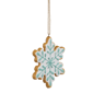 Northlight Frosted Snowflake Cookie Christmas Ornament - image 4