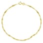 Barefootsies Singapore Ankle Bracelet with Gold over Sterling - image 1