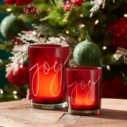 Melrose Joy Glass Votive Holder - Set of 2