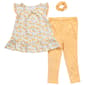 Toddler Girl Rene Rofe(R) 3pc. Floral Tunic & Leggings Set - image 1