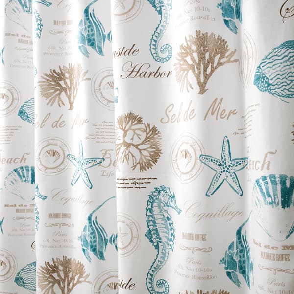 Lush D&#233;cor&#174; Harbor Life Shower Curtain