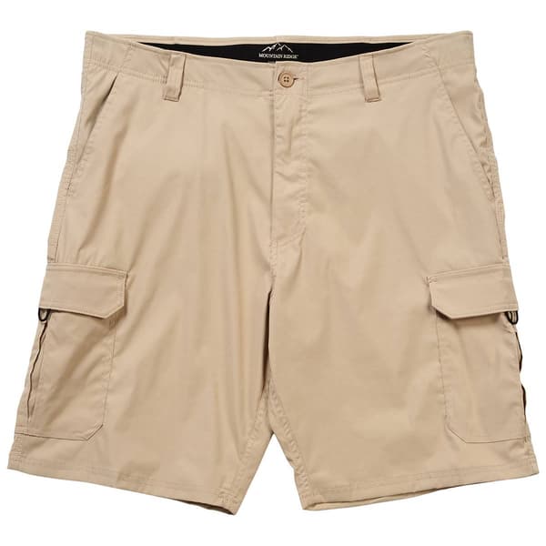 Mens Mountain Ridge® Flex Waist Cargo Shorts
