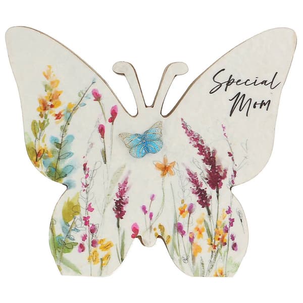 Pavilion Meadows of Joy Mom Butterfly Plaque