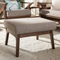 Baxton Studio Bianca Ottoman - image 1