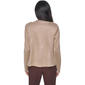 Womens Tommy Hilfiger Long Sleeve Button Details Suede Blazer - image 2