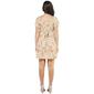 Juniors Pink Rose Jade Tiered Shift Dress - image 2