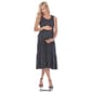 Womens White Mark Tiered Midi Maternity Dress - image 7