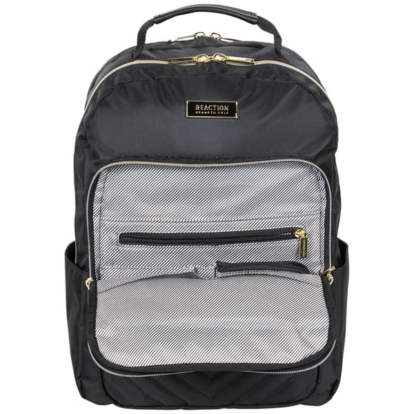 Kenneth Cole&#174; Reaction&#8482; Quilted Black & Gold Backpack