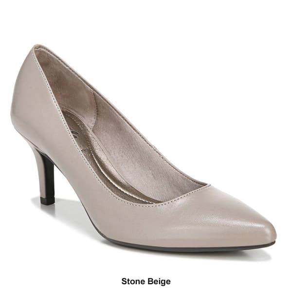 Womens LifeStride Sevyn Pointed-Toe Faux Leather Pumps