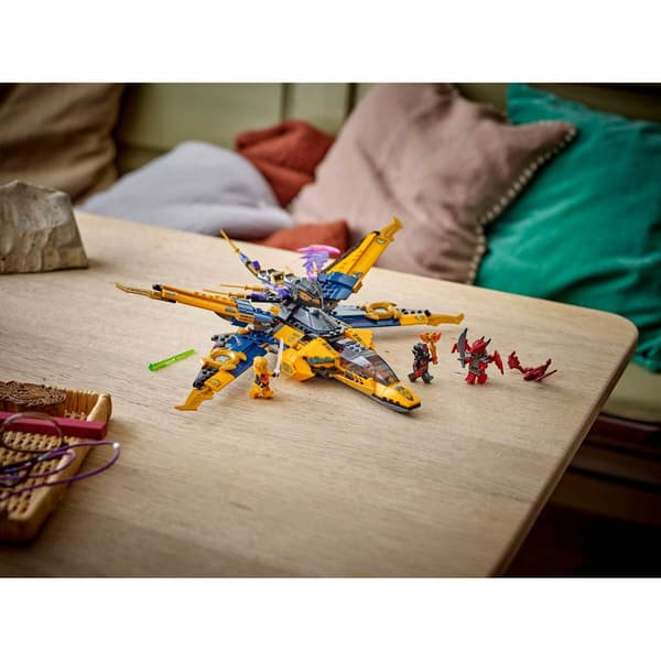 LEGO&#174; Ninjango Ras & Arin''s Super Storm Jet