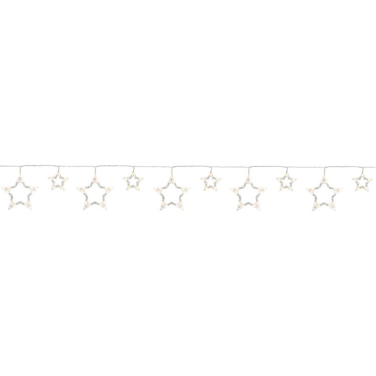 Northlight Seasonal 10.25ft. Twinkle Star Icicle Christmas Lights