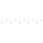 Northlight Seasonal 10.25ft. Twinkle Star Icicle Christmas Lights - image 2