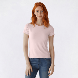 Juniors 7th & Hudson Double Layer Crew Neck Tee