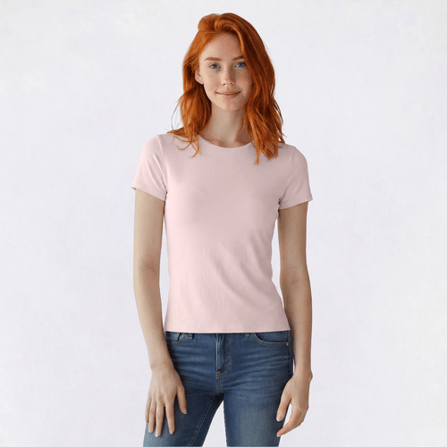 Juniors 7th & Hudson Double Layer Crew Neck Tee