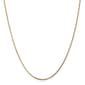 Unisex Gold Classics(tm) 1.3mm. 14k Gold Curb Chain Necklace - image 1