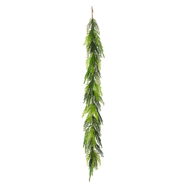 National Tree Christmas Cottage 5ft. Artificial Christmas Garland - image 