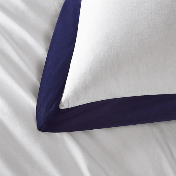 Brooklyn Loom Cotton Hotel Border 3pc. Comforter Set - image 