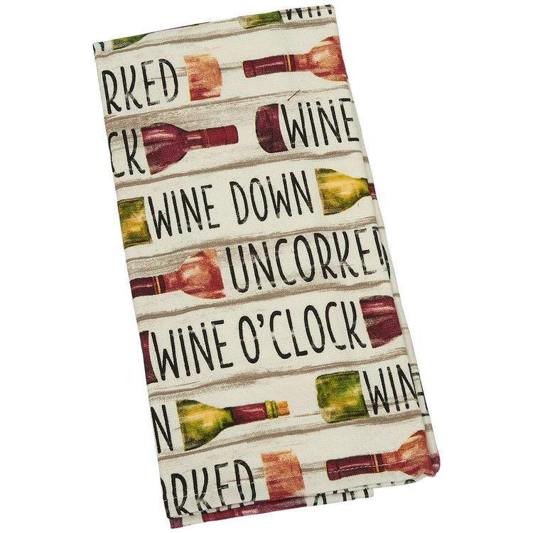 Essential Kitchen Tuscan Tour Words Kitchen Towel