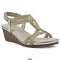 Womens Cliffs by White Mountain Candelle Wedge Sandals - image 10