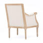 Baxton Studio Chavanon Linen Traditional French Accent Chair - image 5