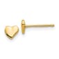 Gold Classics&#40;tm&#41; 14kt. 5mm Heart Stud Earrings - image 1