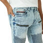 Young Mens Akademiks 5-Pocket Moto Denim Jeans - image 3