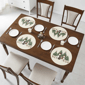 Avanti Linens Country Snowman Round Placemats - Set of 4 - image 5