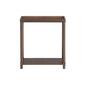New Ridge Home Goods Harrison Side End Tables w/ Shelf - Chestnut - image 4