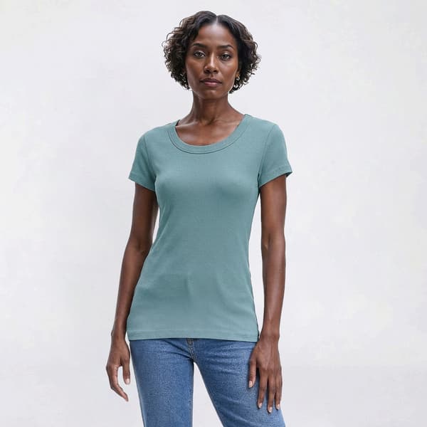 Womens Architect® Cap Sleeve Scoop Neck Tee