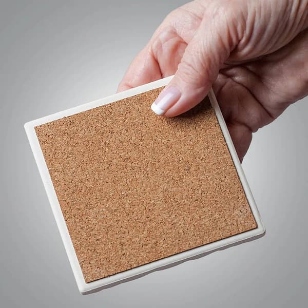 4pk. Sunflower Splendor Square Coaster Set