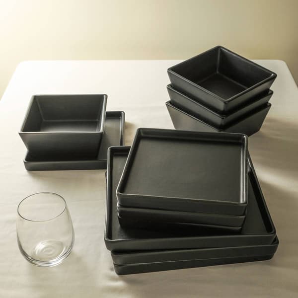 Stone Lain Grace 12pc. Stoneware Dinnerware Set