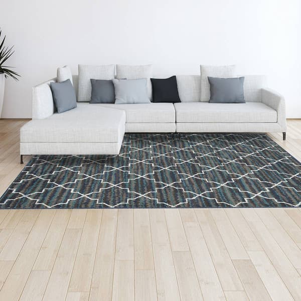 Achim Crosshatch Capri 3pc. Rug Set