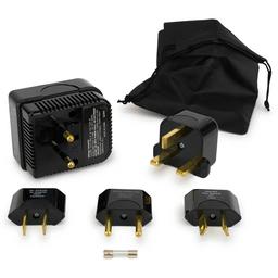 Miami CarryOn Step-down Travel Voltage Converter and Adapter Kit