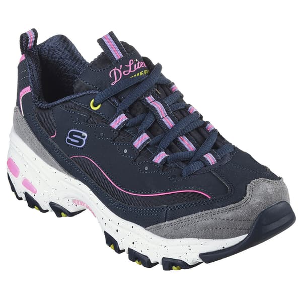 Womens Skechers D'Lites - Bold Views Athletic Sneakers - image 