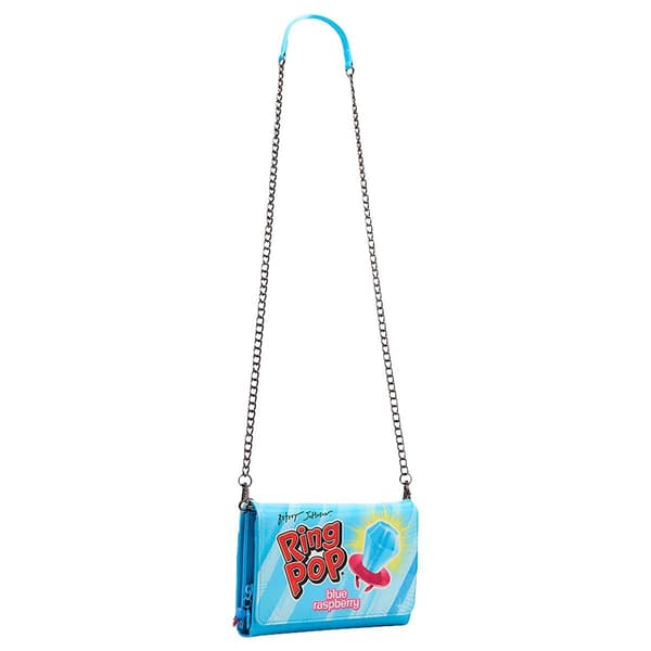 Betsey Johnson Ring Pop Patent Wallet On Chain