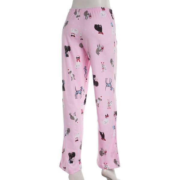 Womens HUE Love Pups Pajama Pants