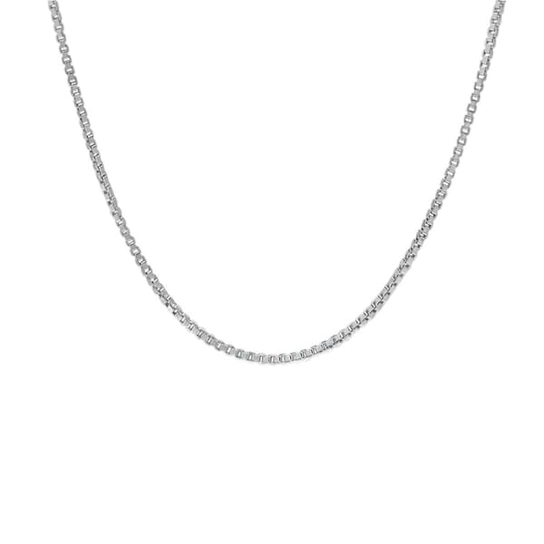 Sterling Silver 24in. Bead Chain Necklace - image 
