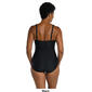 Womens Maxine Solids Tricot Twist Maillot One Piece - image 2