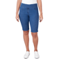 Plus Size Ruby Rd. Key Items Denim Extra Stretch Pull On Short - image 1