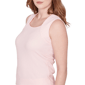 Womens Emaline Enchanted Bloom Square Neck Textured Tank Top - image 4