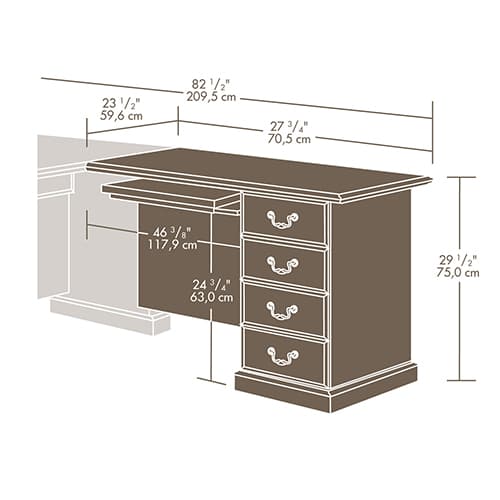 Sauder Heritage Hill Return Kit - Classic Cherry