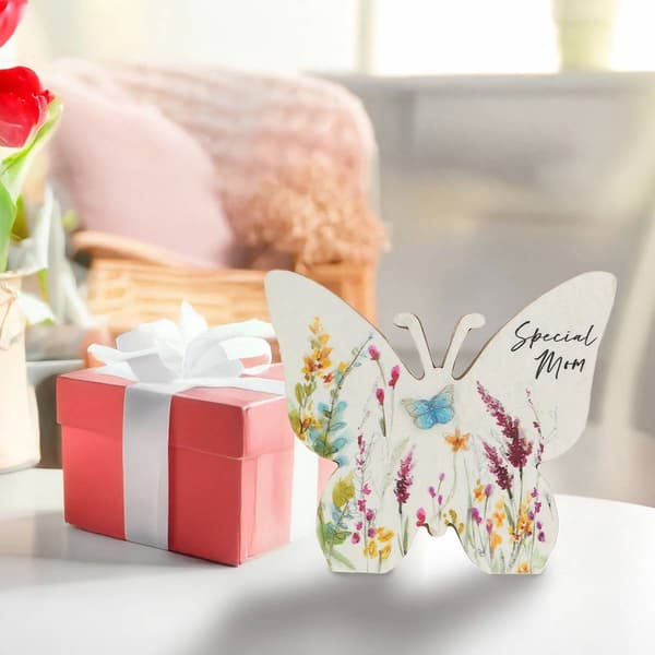 Pavilion Meadows of Joy Mom Butterfly Plaque