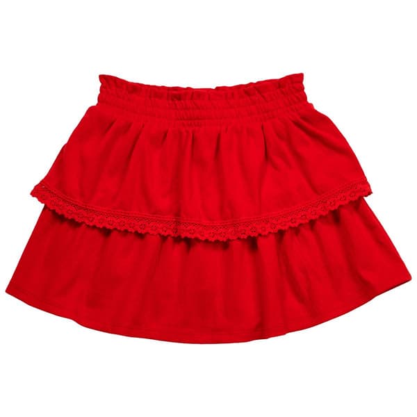 Girls (4-6x) Star Ride® Knit Skort - Bright Red