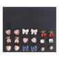 Ashley 9pr. Multi Stud Earring Set - image 1