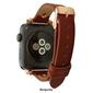 Womens Olivia Pratt&#8482; Solid Color Leather Apple Watch Band - 8866 - image 2