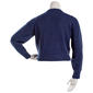 Juniors Derek Heart Long Sleeve Drop Shoulder Star Sweater - image 2