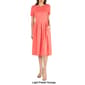 Womens 24/7 Comfort Apparel Midi A-Line Dress With Pocket - image 4