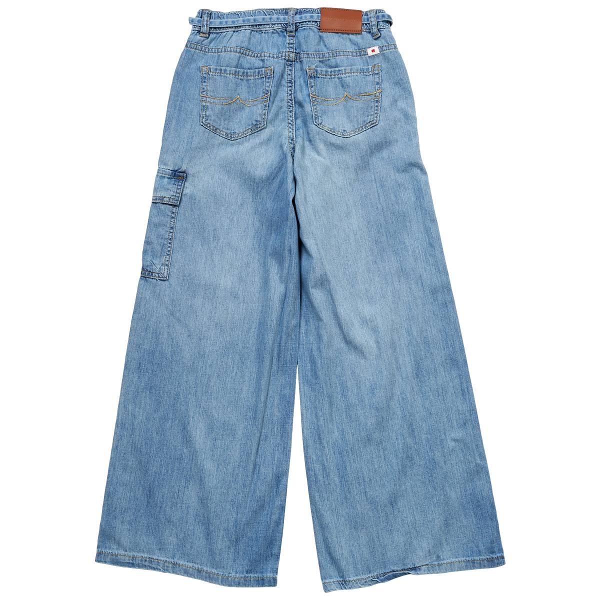 Girls (7-16) Lucky Brand Wide Leg Mid Rise Easy Cargo Jeans